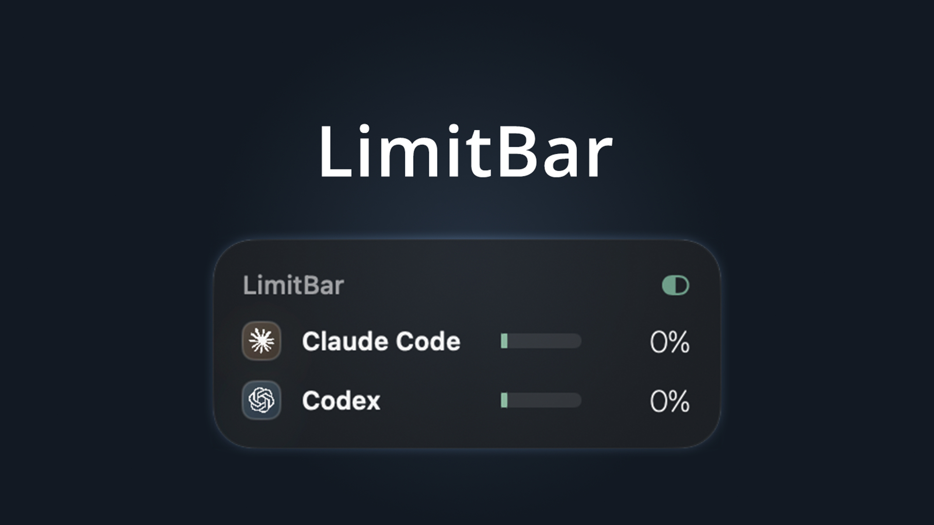 LimitBar screenshot